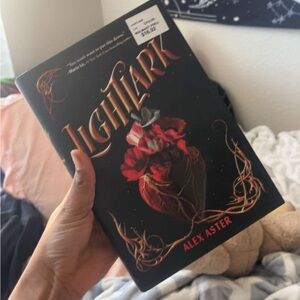 Lightlark by Alex Aster - Black and Red Cover